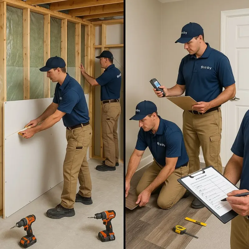 Repairs and Reconstruction process in Winkler County, TX